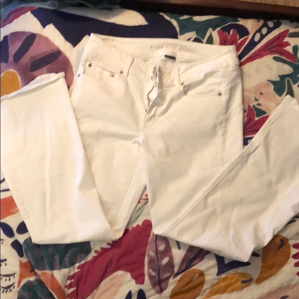 American Eagle white jeans - Artist Flare